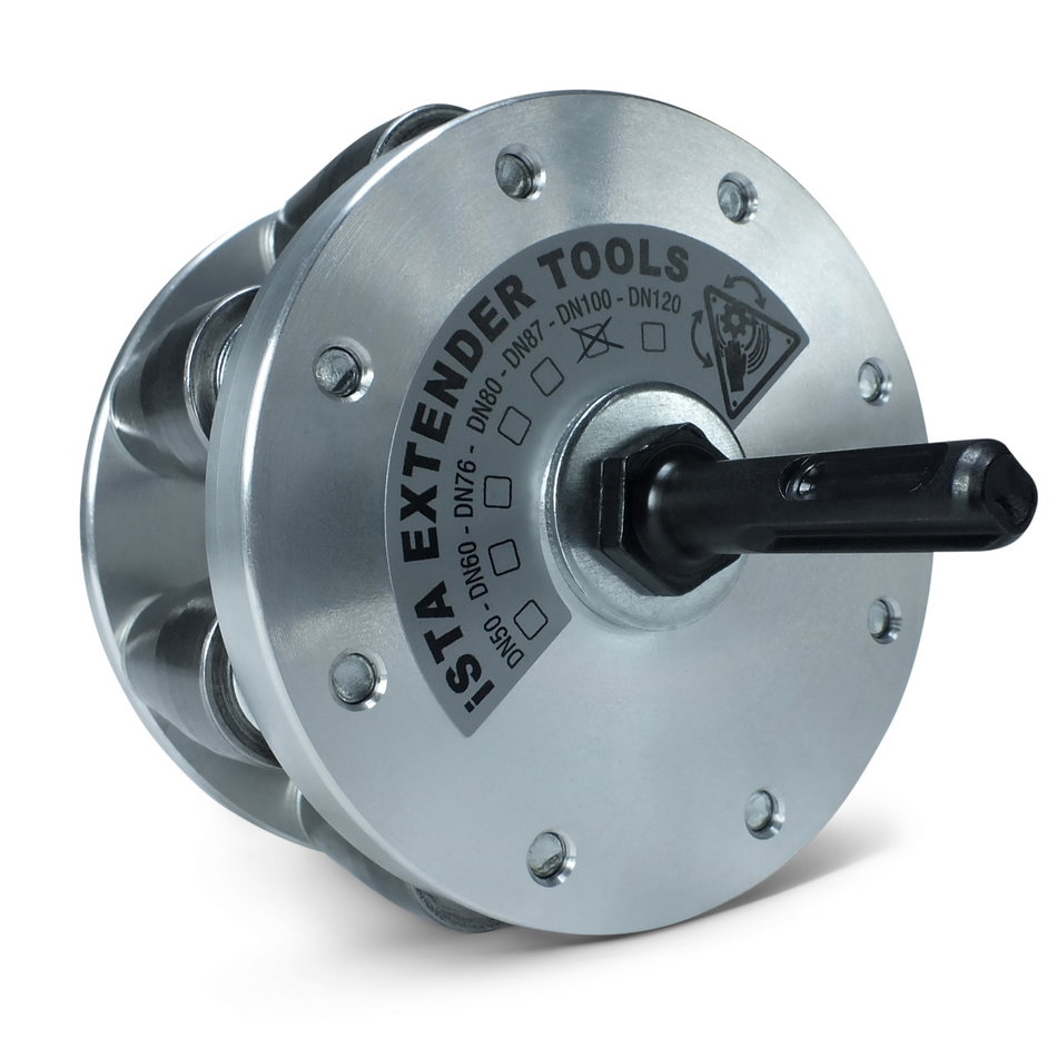 SDS-Plus Spezial Rohraufweiter Auswahl DN50, DN60, DN76, DN 80, DN87, DN100, DN120 Muffenzieher