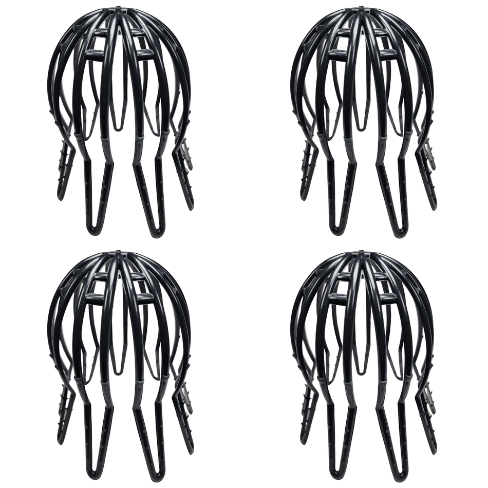 4 Stk Ø 50 - 160 mm Dachrinnen Gitter Fallrohrschutz Laubfang Dachrinnenschutz