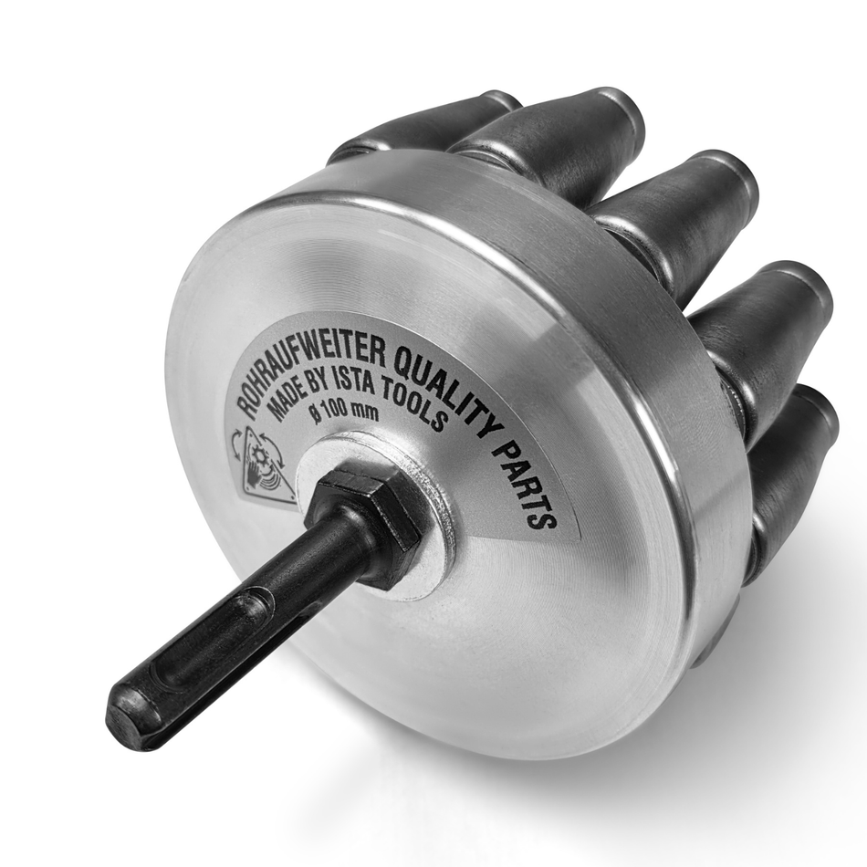 Professioneller Rohraufweiter für Regenfallrohre - Verzinkter Stahl, Kupfer, Aluminium & Uginox - Leichtgängig mit 100% Funktionsgarantie