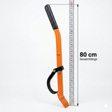 Profi Fällheber & Stammwender – Hochleistungs-Hebel aus Spezialstahl (80 cm & 130 cm)