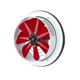 Axial fan fan wall or window fan different variants